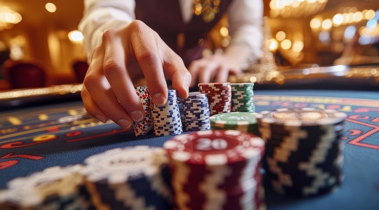 Antarmuka permainan Blueprint Gaming di platform toto15 menampilkan berbagai judul slot dan permainan meja